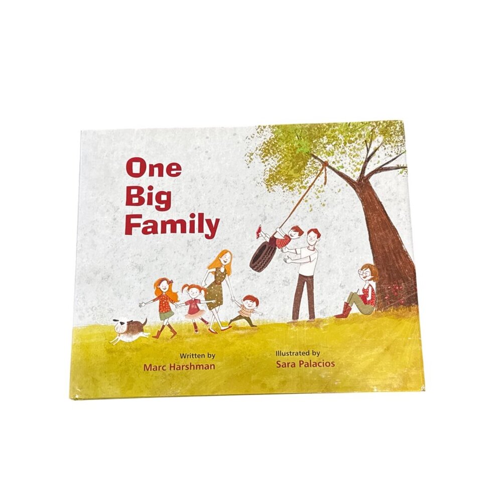 One Big Family Hardcover Children's Picture Book By Marc Harshman Illustrated By